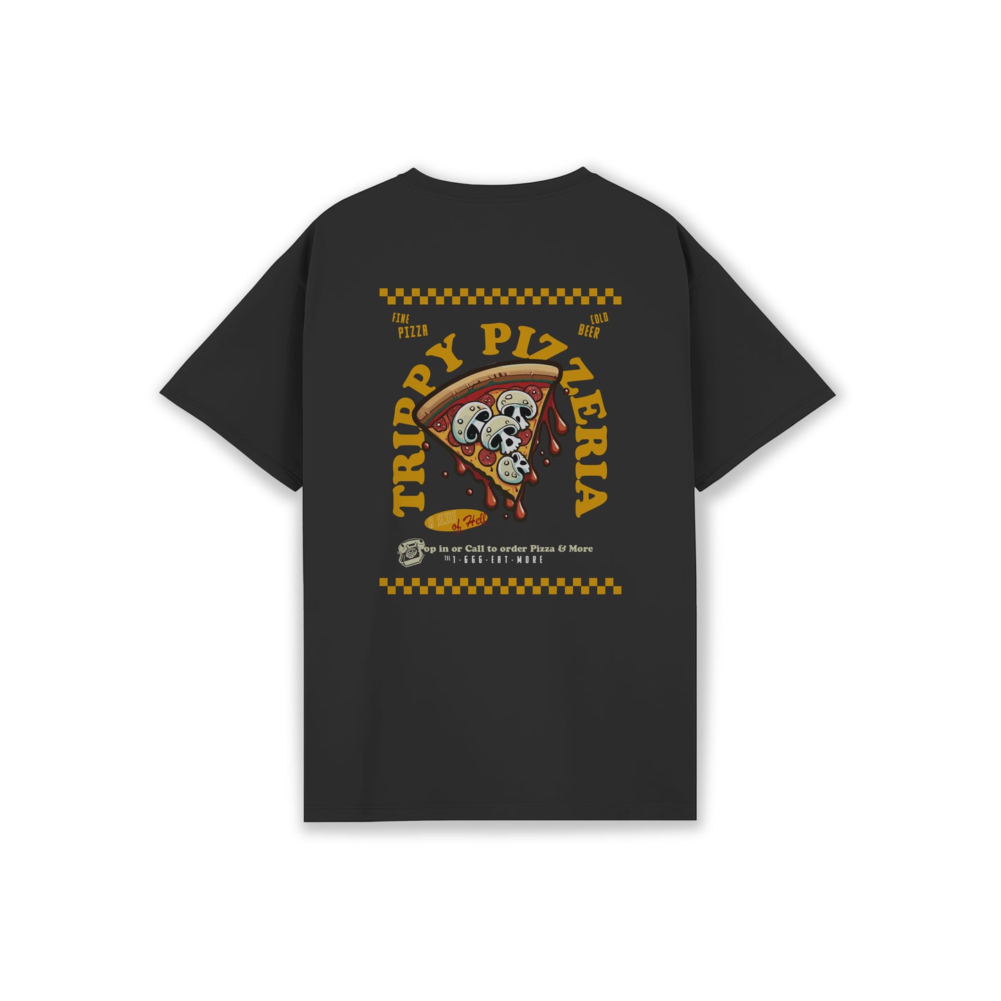 TRIPPY PIZZERIA HEAVYWEIGHT T-SHIRT