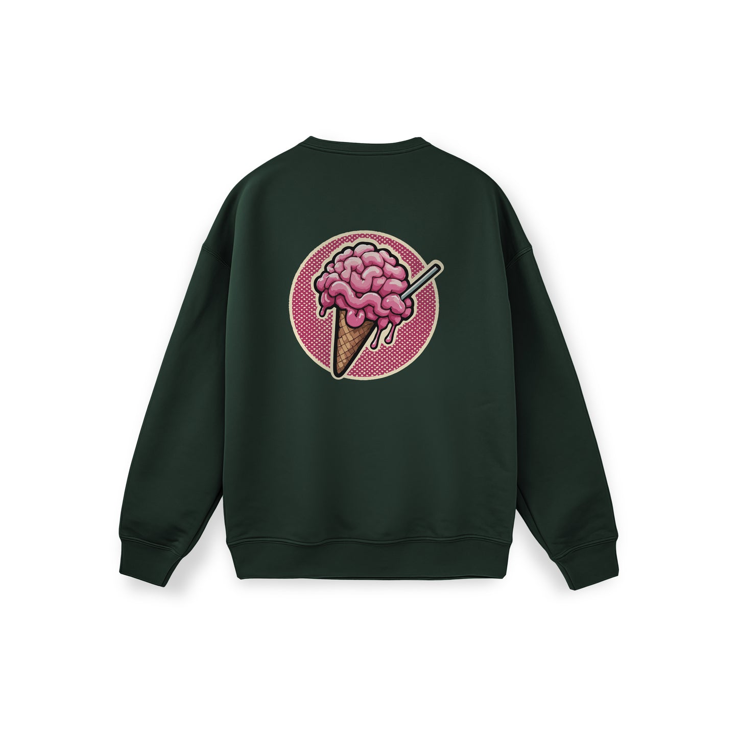 MELTING BRAIN CONE CREW SWEATER