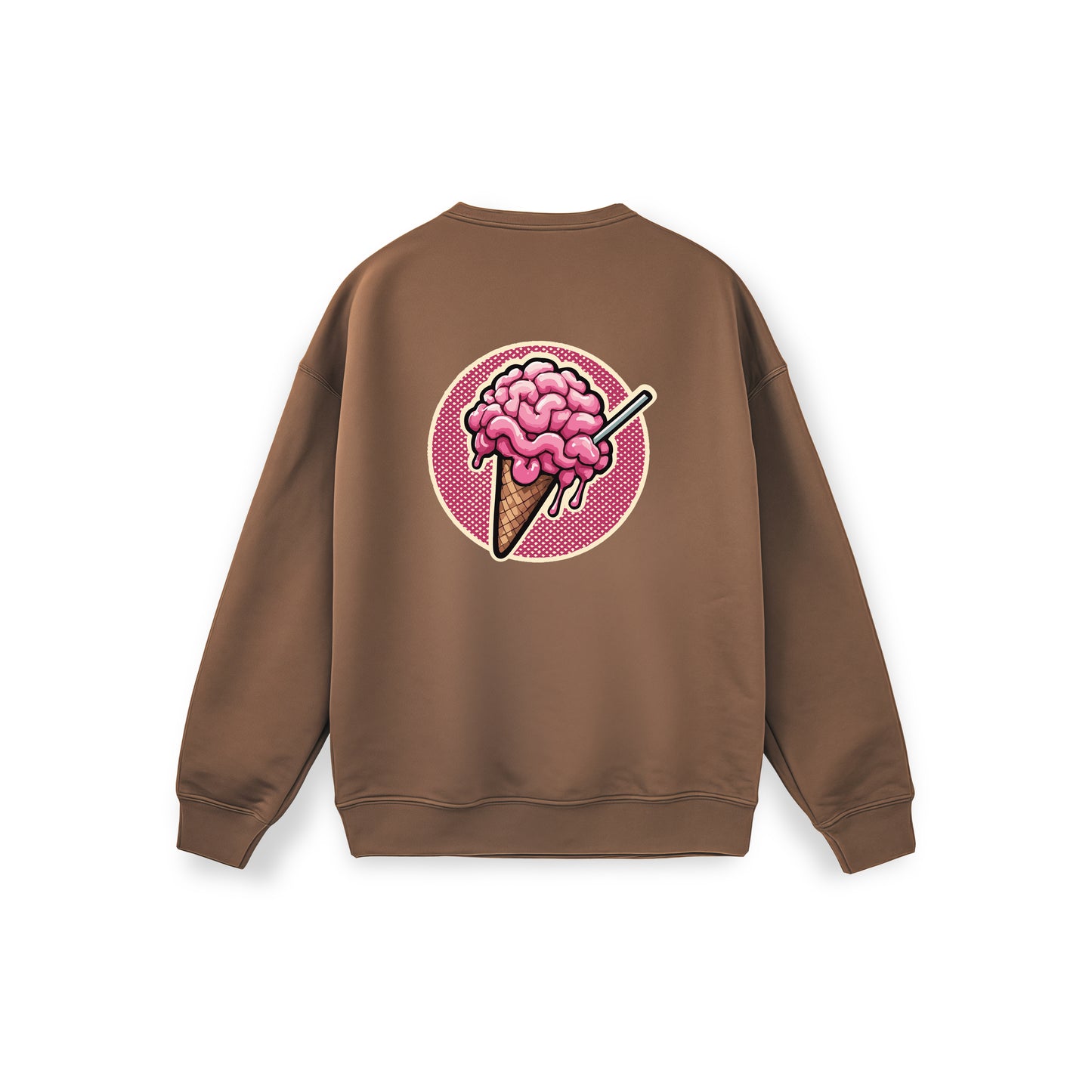 MELTING BRAIN CONE CREW SWEATER