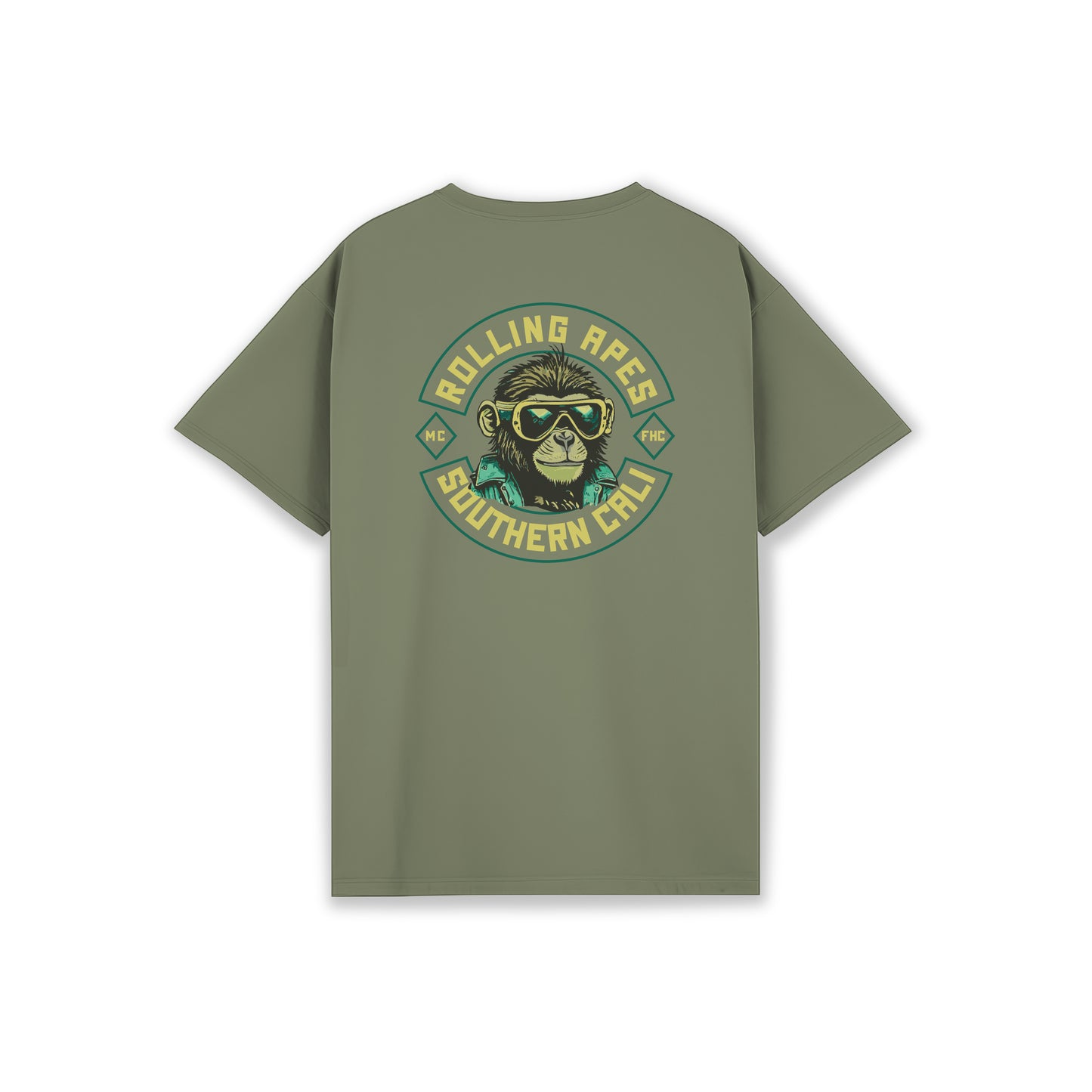 ROLLING APES MC HEAVYWEIGHT T-SHIRT