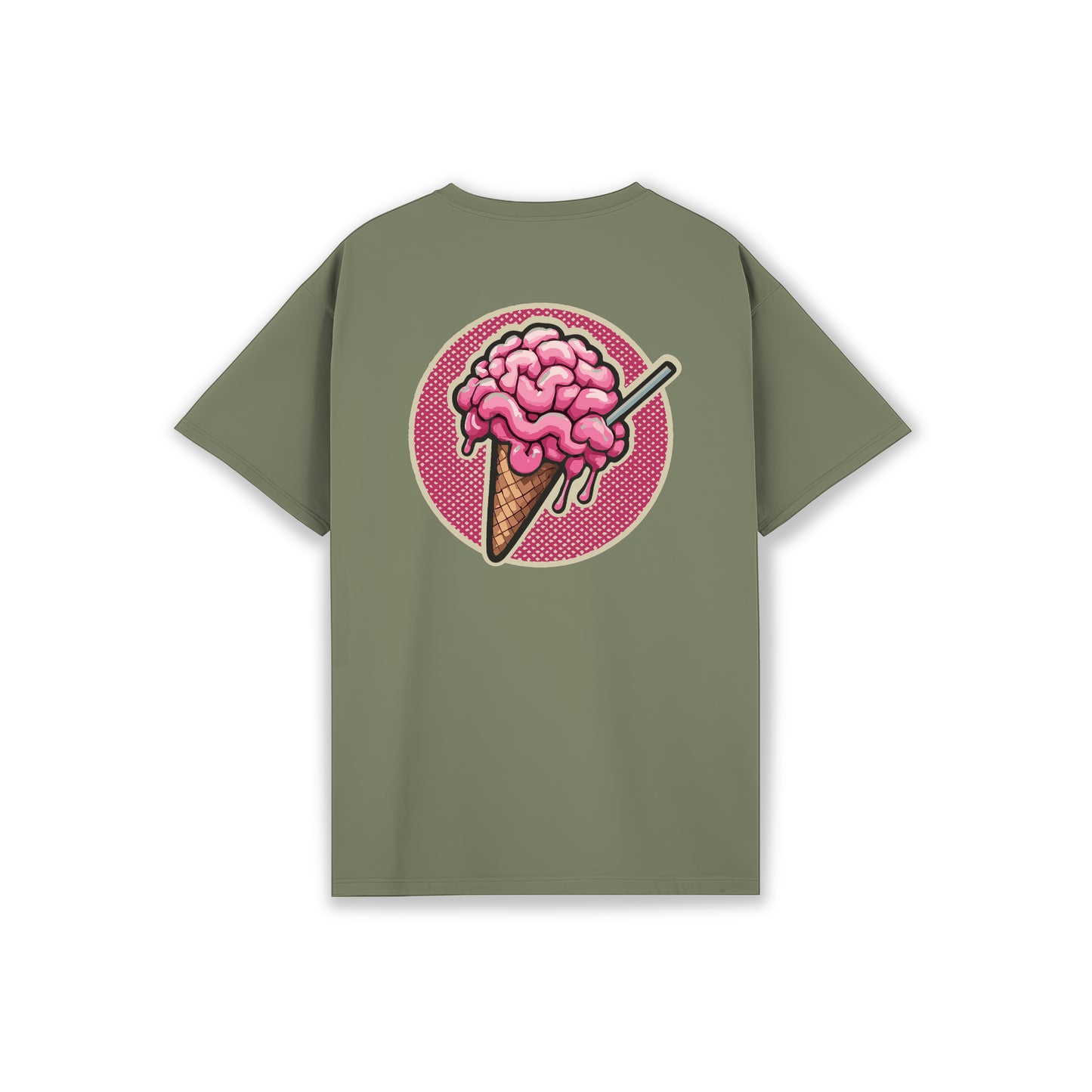 MELTING BRAIN CONE HEAVYWEIGHT T-SHIRT