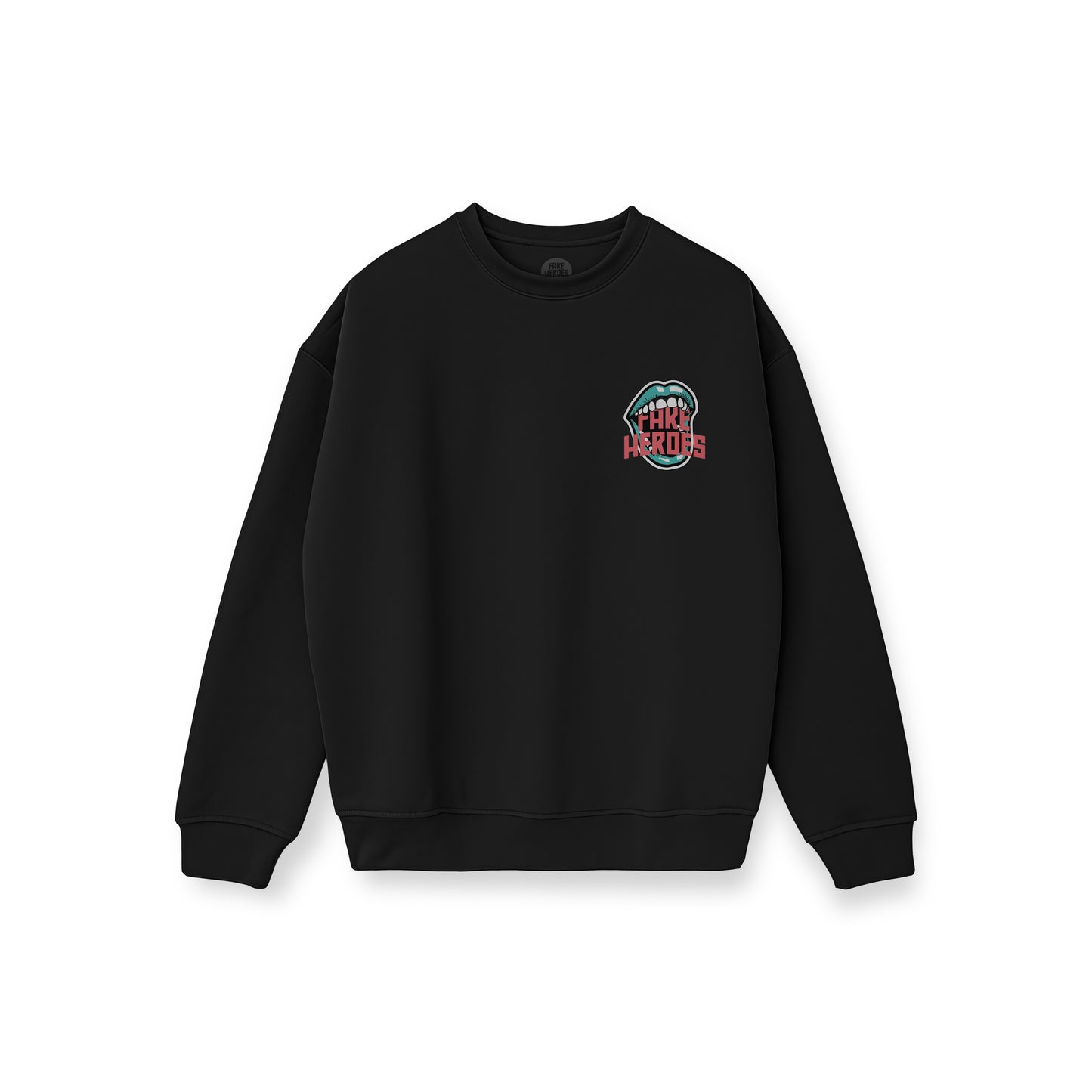 EYE IN MOUTH CREW SWEATER