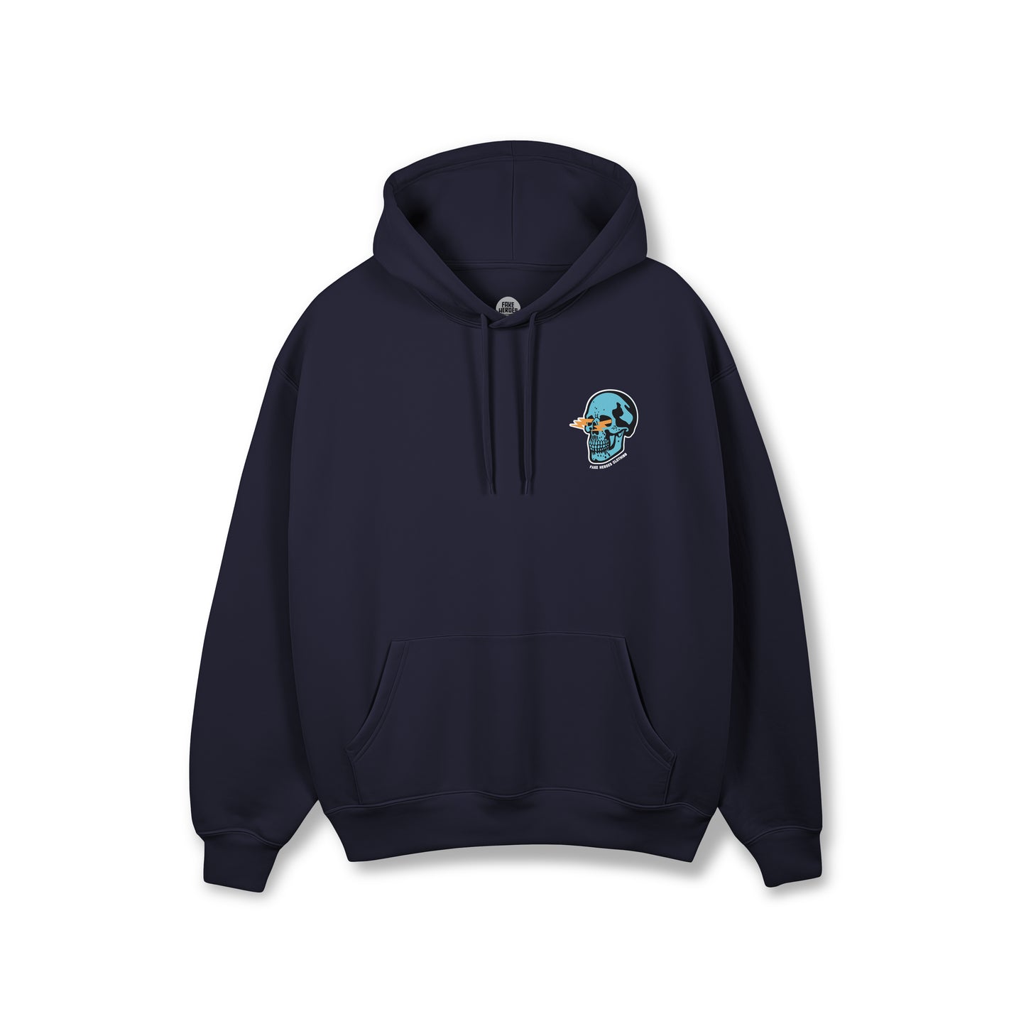 SKULL LIGHTENING BOLT EYES HOODY