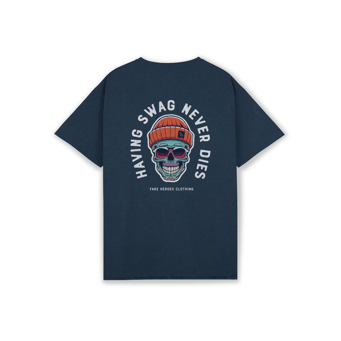 SWAGGER NEVER DIES STONEWASH T-SHIRT