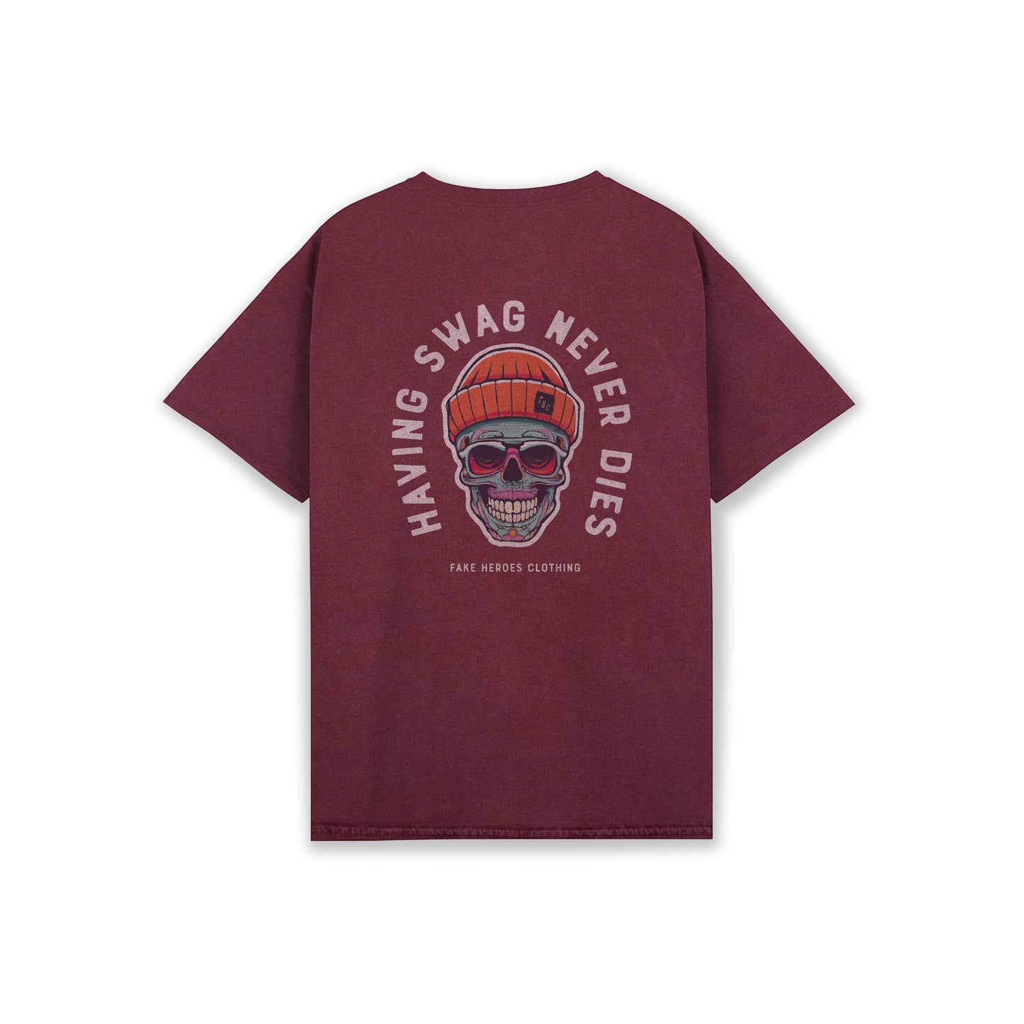 SWAGGER NEVER DIES STONEWASH T-SHIRT