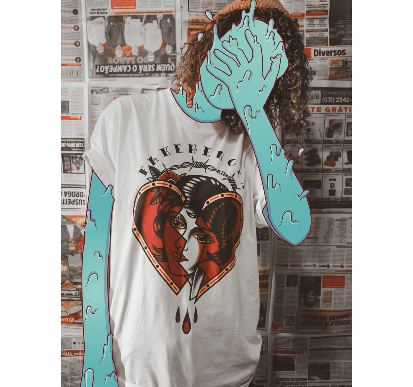 Broken Heart (White)