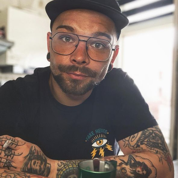 Into The Storm (Back Print)