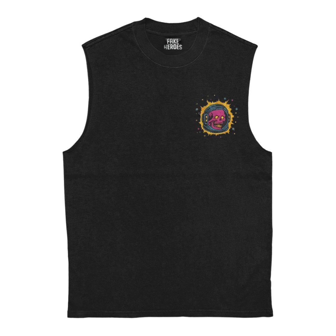 Cosmic Cloud Black Tank