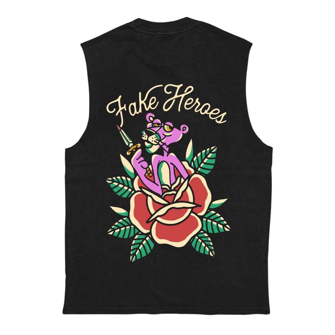 Stab Me Black Tank