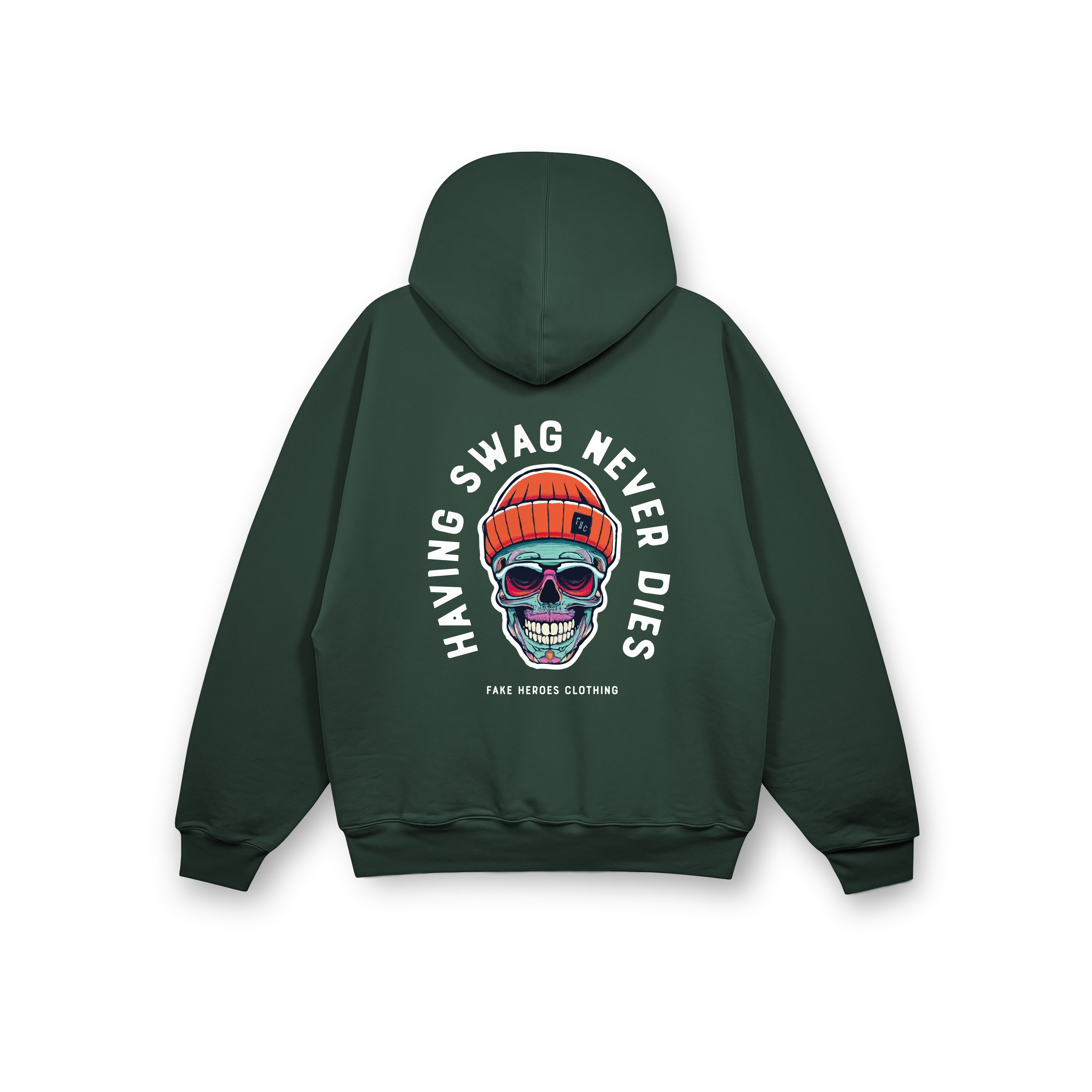 SWAGGER NEVER DIES HOODY Fake Heroes