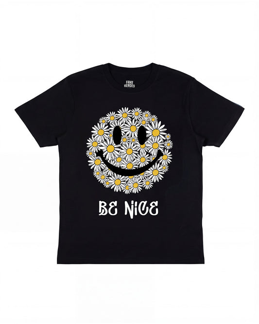 Be Nice! Black T-Shirt