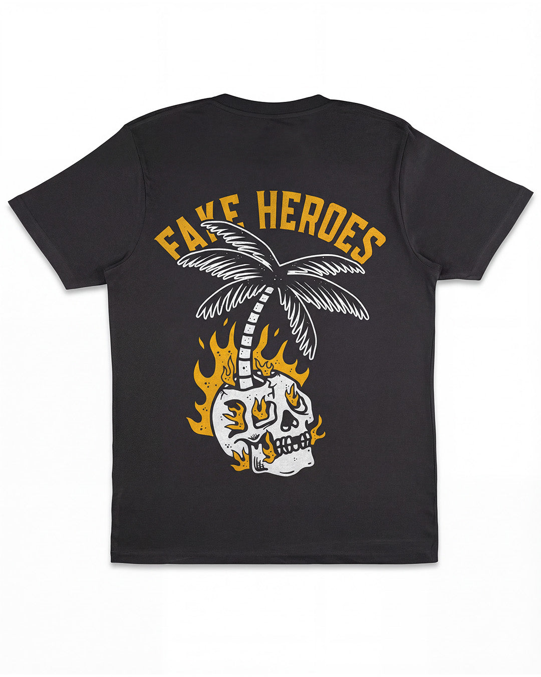 Flaming Skull (Back Print)