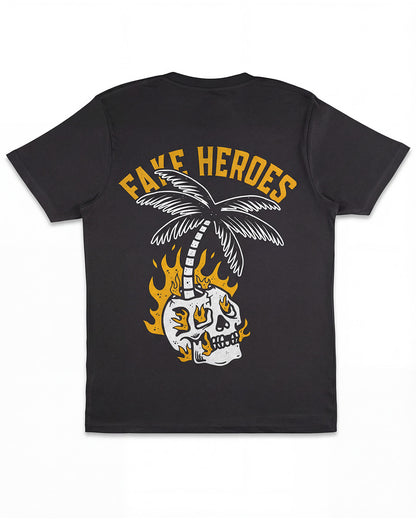 Flaming Skull (Back Print)