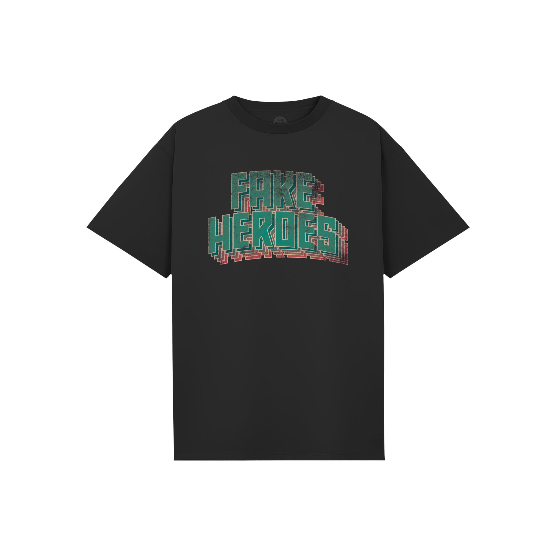 DISTRESSED LOGO HEAVYWEIGHT T-SHIRT
