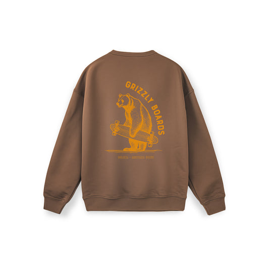 GRIZZLY LONGBOARDS CREW SWEATER