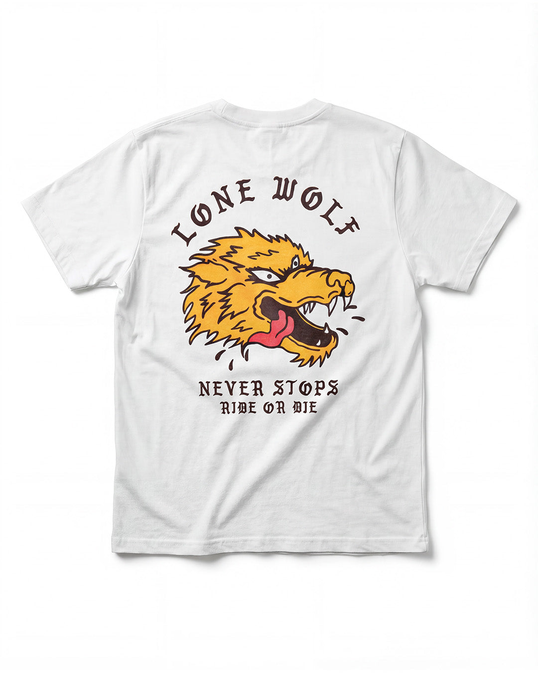 Lone Wolf Back Print