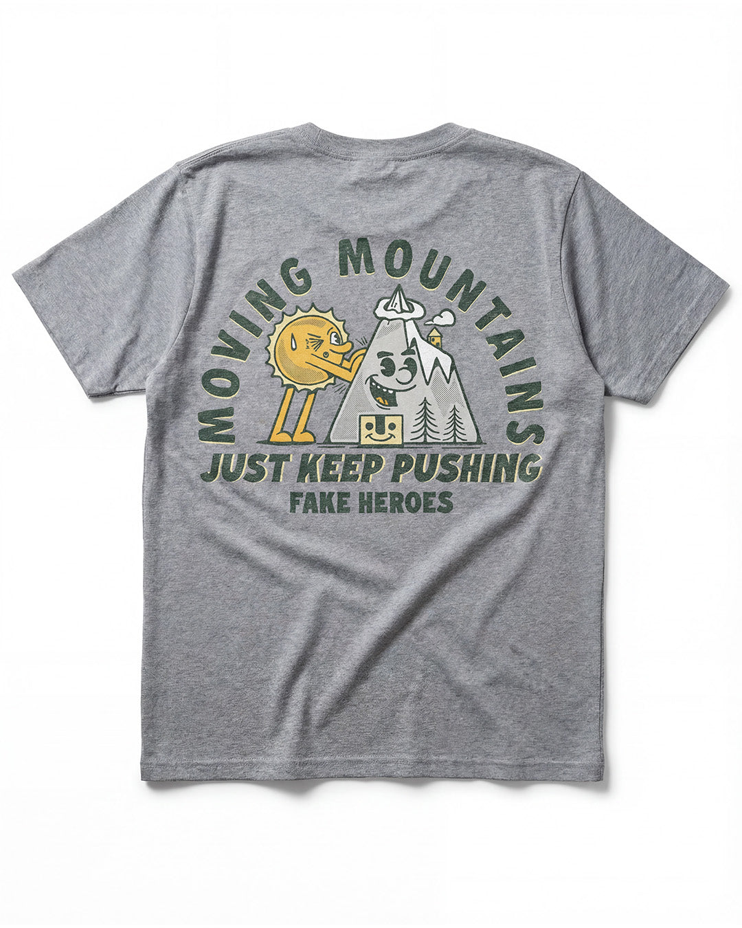 Moving Mountains Grey T-Shirt