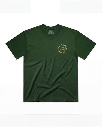 Moving Mountains Oversized T-Shirt in Green