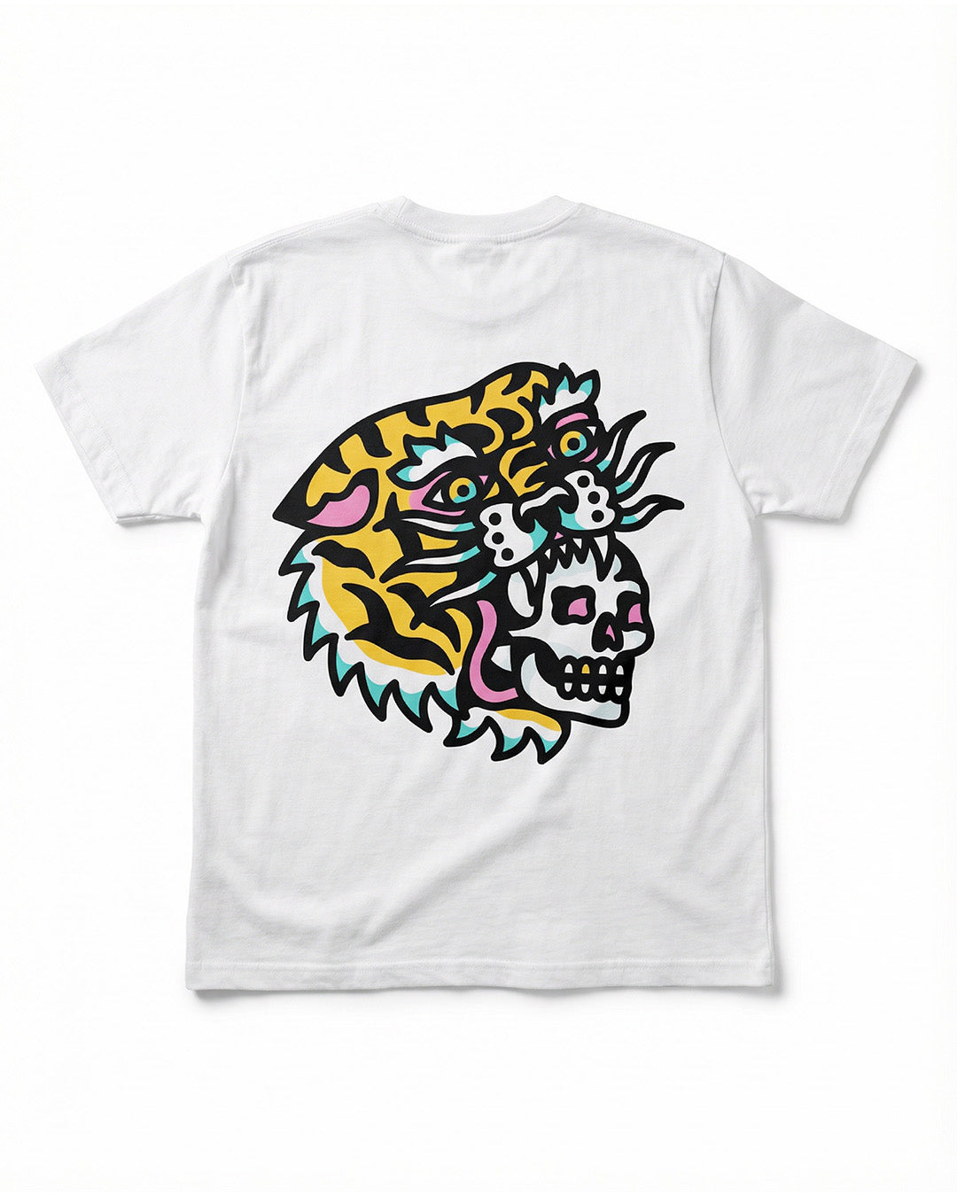 Neon Tiger Back Print