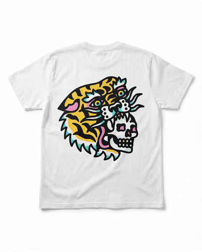 Neon Tiger Back Print