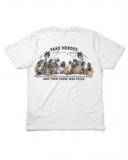 Pizza Partyyy (White / Back Print)