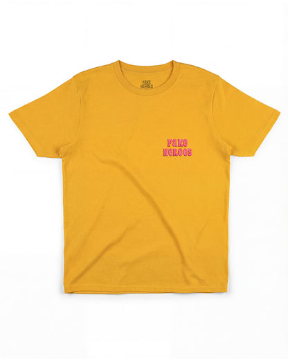 Trippy Island Yellow T-Shirt
