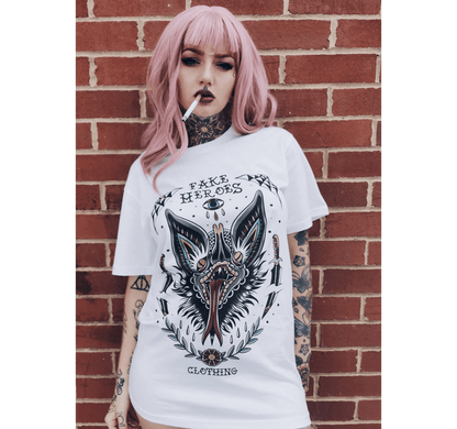 Bat Demon (Front Print)
