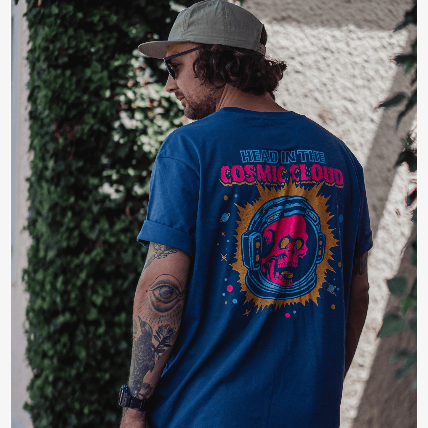 Cosmic Cloud Denim T-Shirt