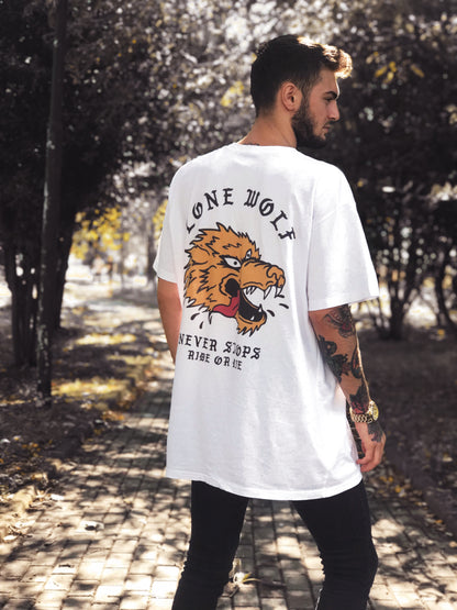 Lone Wolf Back Print