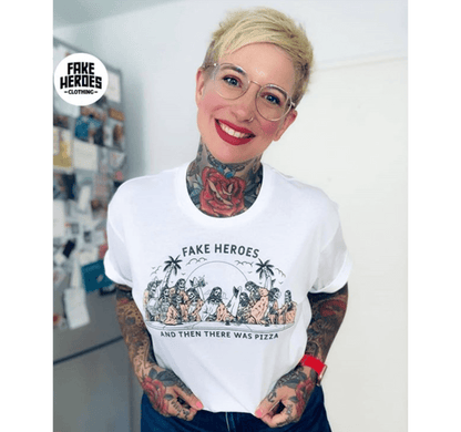 Pizza Partyyy (White / Front Print)