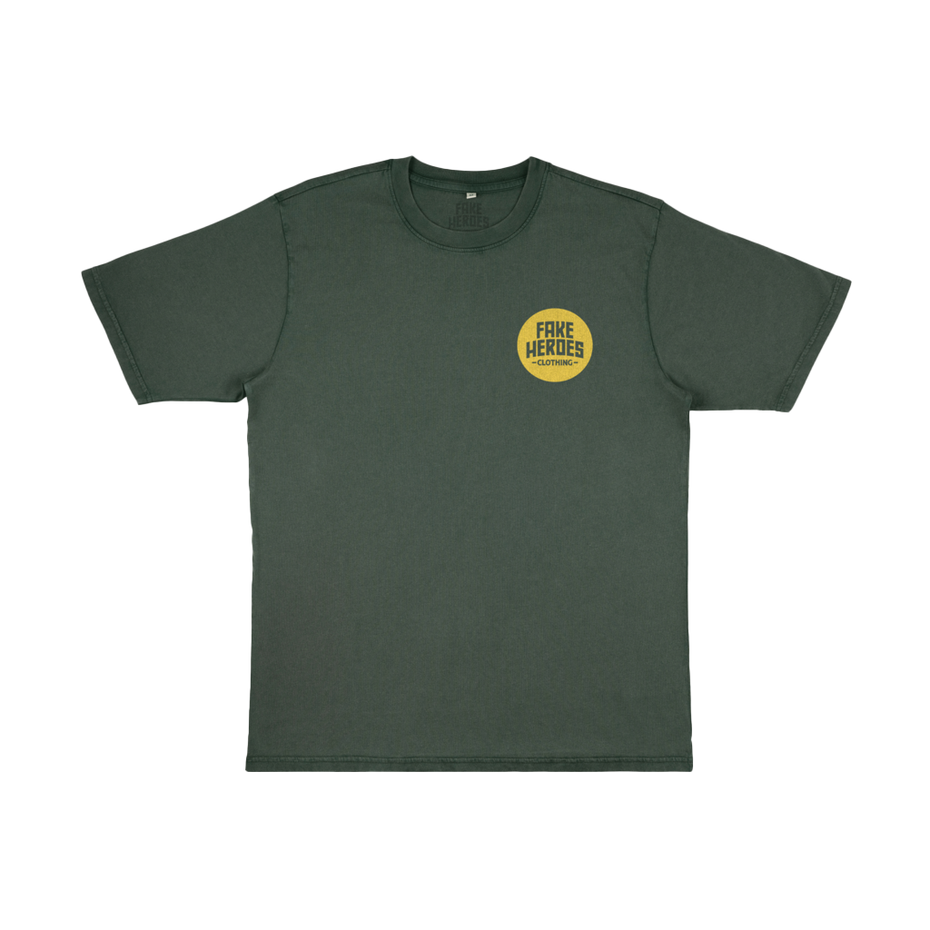 Stonewash Green Oversized Logo T-Shirt