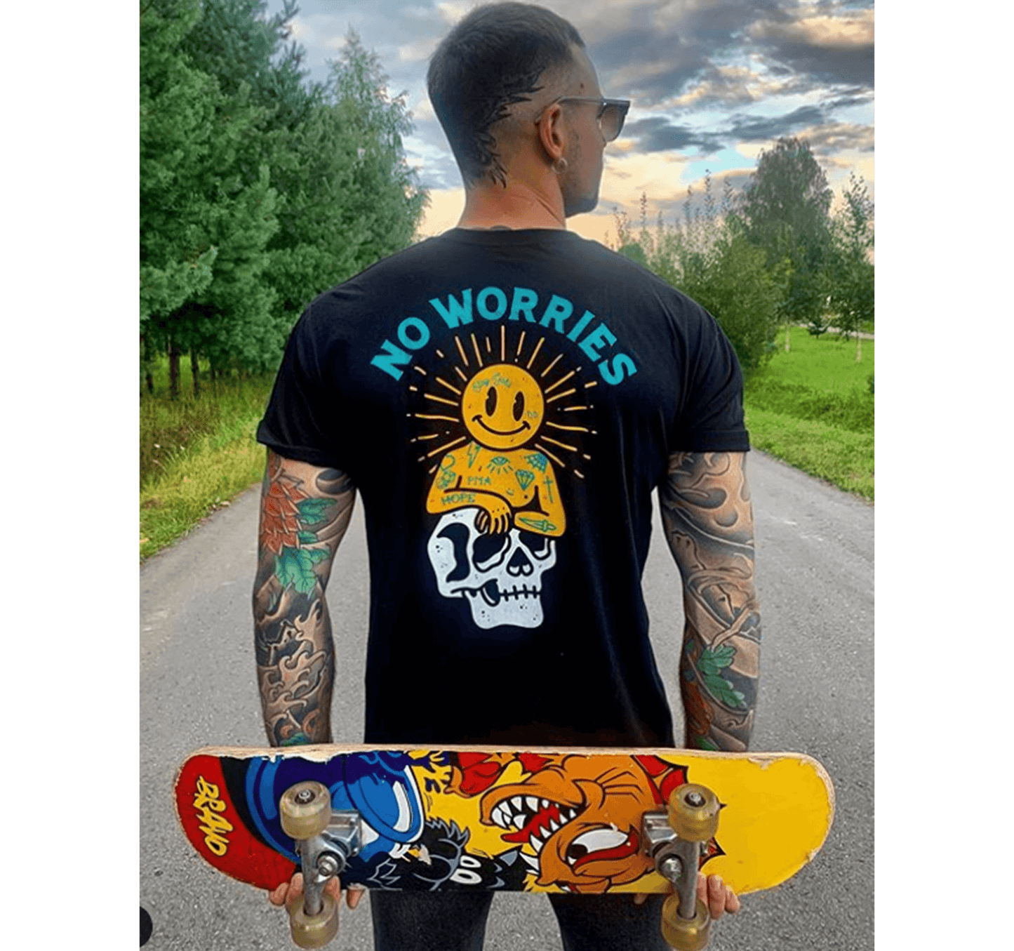 No Worries (Back Print)